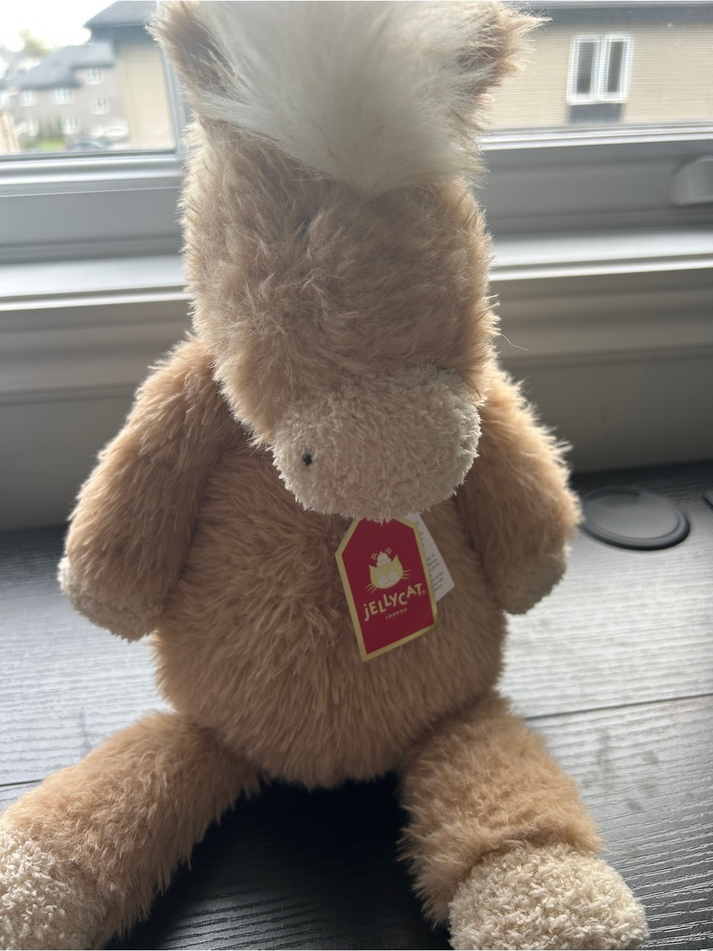 Jellycat Canterneigh Pony- Light Brown & Cream